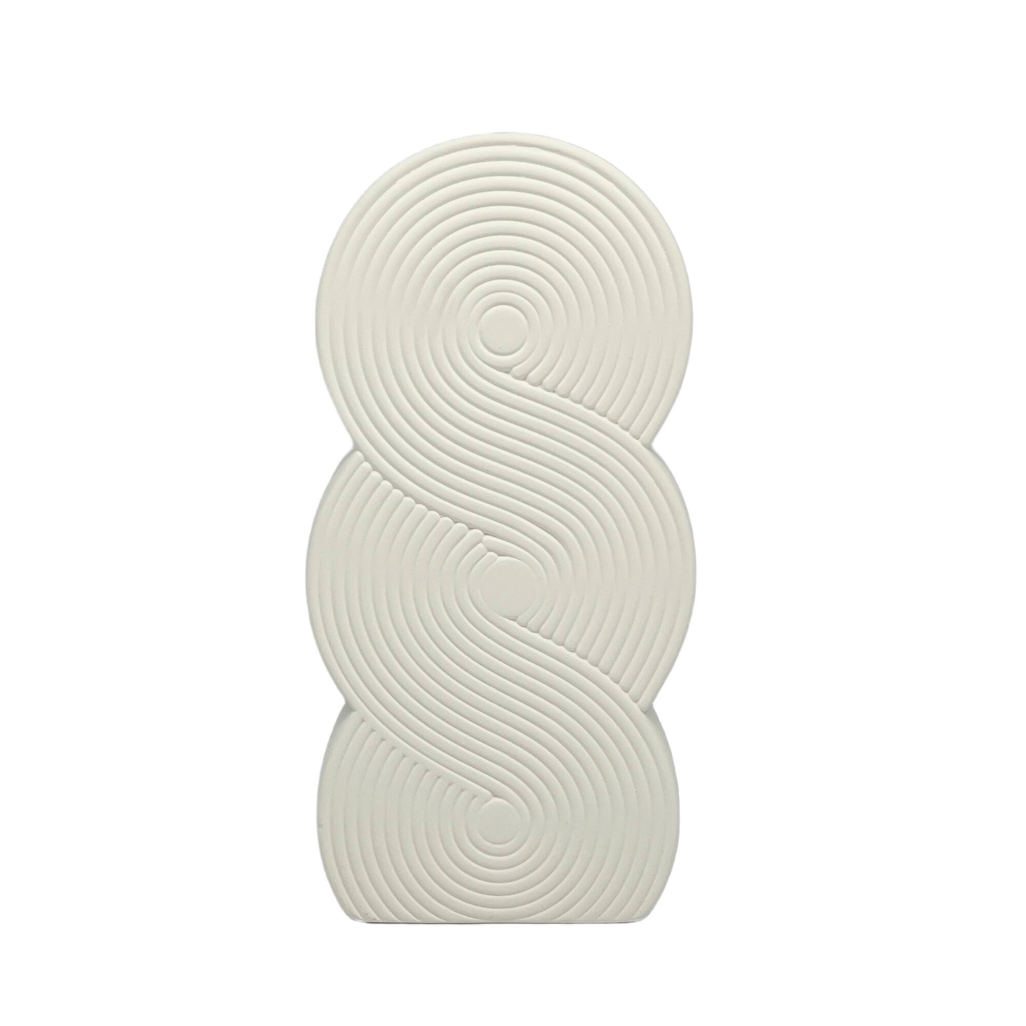 Jonathan Adler x Michaels 9" DIY Embossed Circles Ceramic Vase